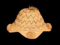 Kuba Woven Cap (Laket) MW61- D.R. Congo